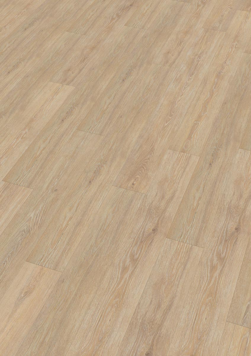 Wicanders Korkboden wood Essence Ivory Chalk Oak 1-Stab Landhausdiele / Langdiele 4V Raum1