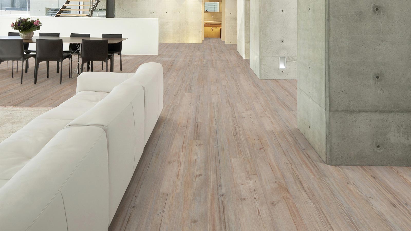 Wicanders Korkboden wood Essence Nebraska Rustic Pine 1-Stab Landhausdiele / Langdiele 4V Raum4