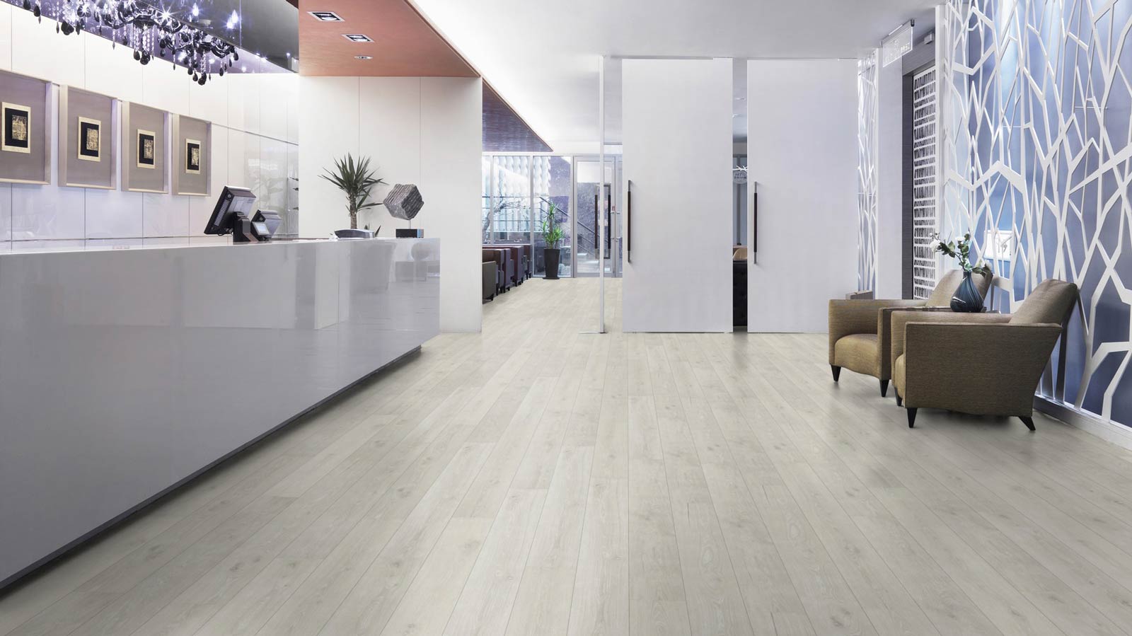 Wicanders Korkboden wood Essence Washed Haze Oak 1-Stab Landhausdiele / Langdiele 4V Raum3