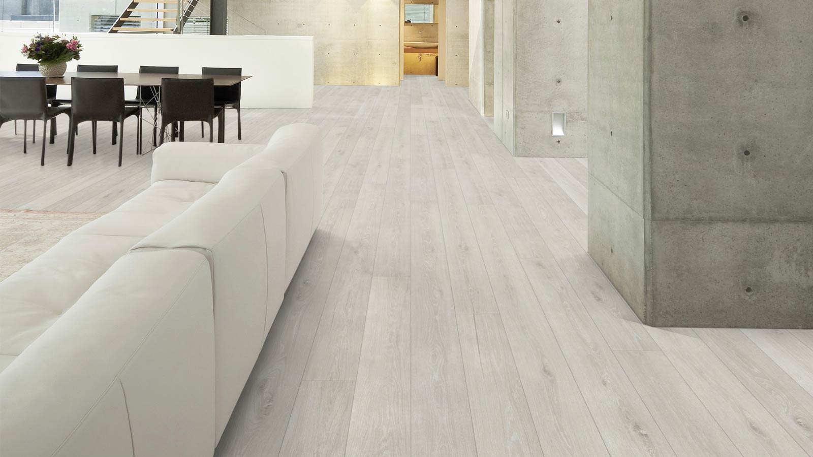 Wicanders Korkboden wood Essence Washed Haze Oak 1-Stab Landhausdiele / Langdiele 4V Raum7