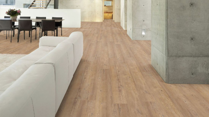 Wicanders Cork flooring wood Hydrocork Acardian Soya Pine 1-strip 4V main product photo