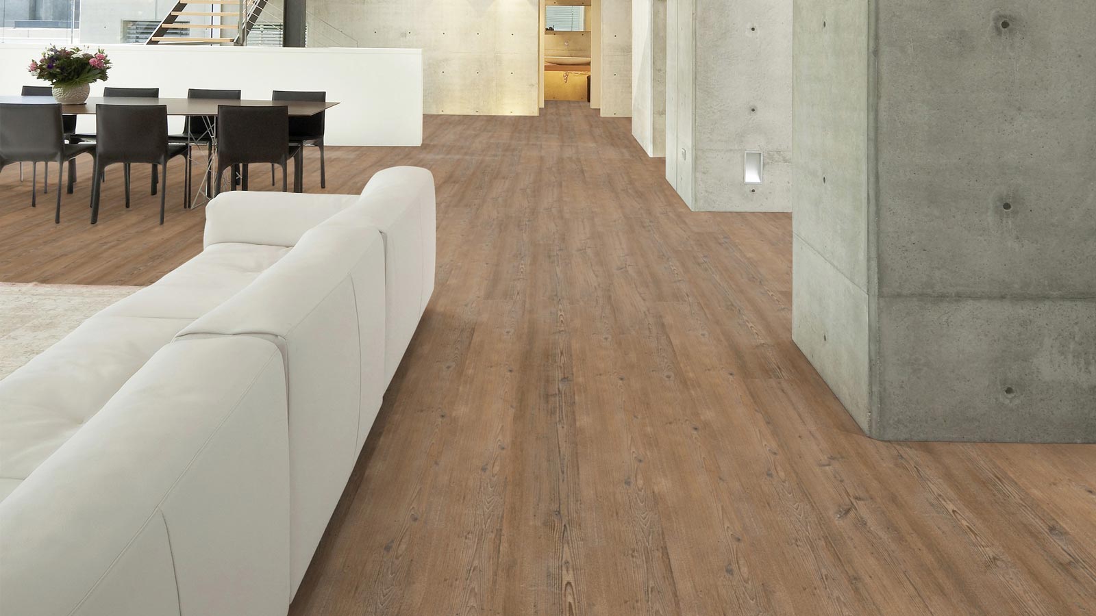 Wicanders Korkboden wood Hydrocork Arcardian Rye Pine 1-Stab Landhausdiele 4V Raum4