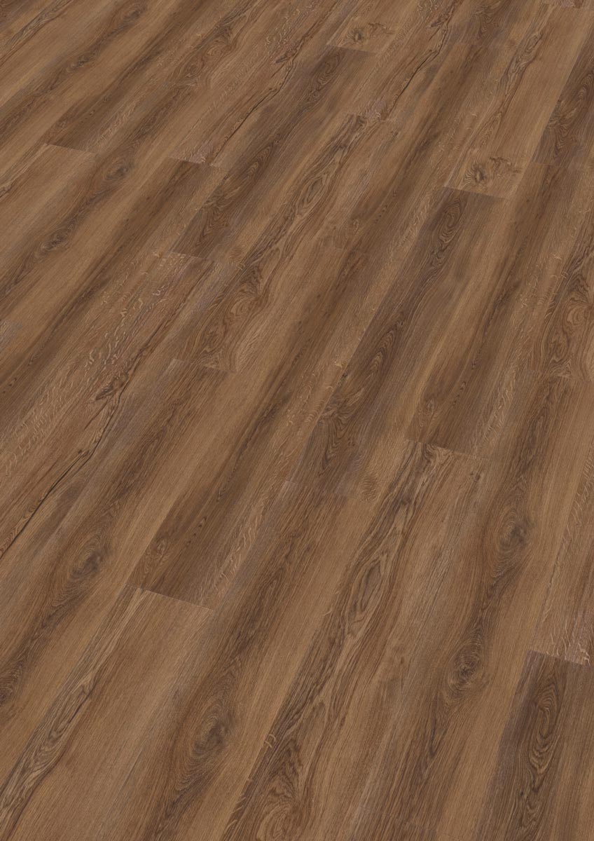 Wicanders Korkboden wood Hydrocork Sylvan Brown Oak 1-Stab Landhausdiele 4V Raum1