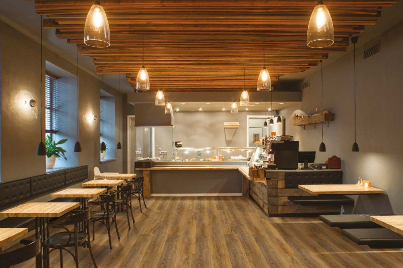 Wicanders Cork flooring wood Hydrocork Plus Sylvan Gold Oak 1-strip 4V main product photo