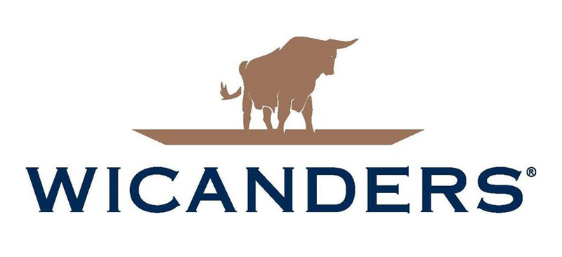 Wicanders Korkboden wood Essence Eiche gekalkt Platinum 1-Stab Landhausdiele / Kurzdiele Logo