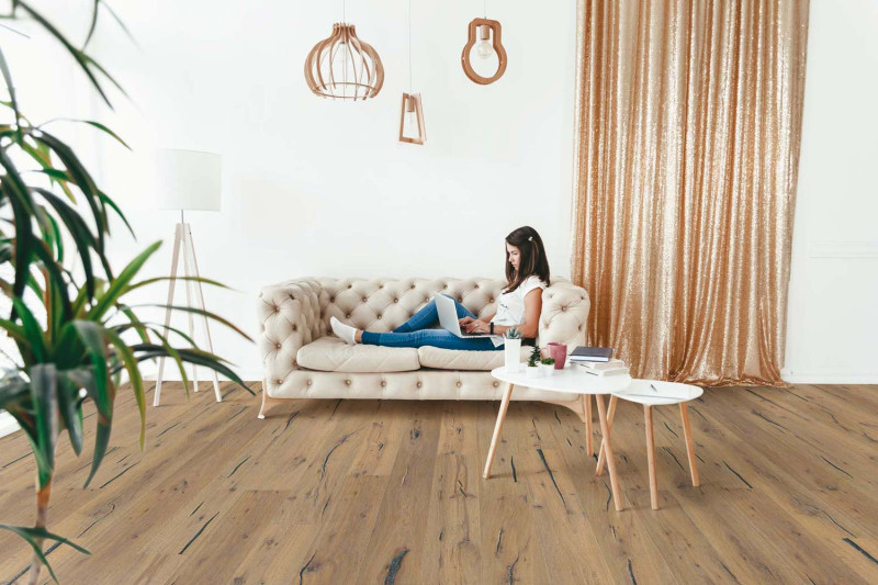 Wicanders Parquet Kentucky Oak Colorado City Rustic 1-strip 4V main product photo
