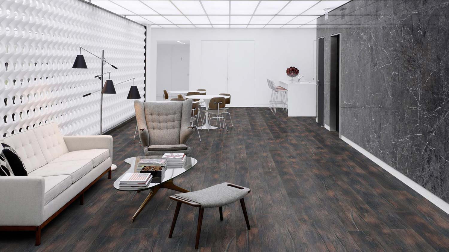 Wicanders Parkett Kentucky Rustikal Eiche Grand Canyon Rustikal 1-Stab Landhausdiele 4V Raum3