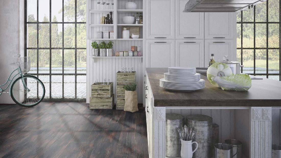 Wicanders Parkett Kentucky Rustikal Eiche Grand Canyon Rustikal 1-Stab Landhausdiele 4V Raum5