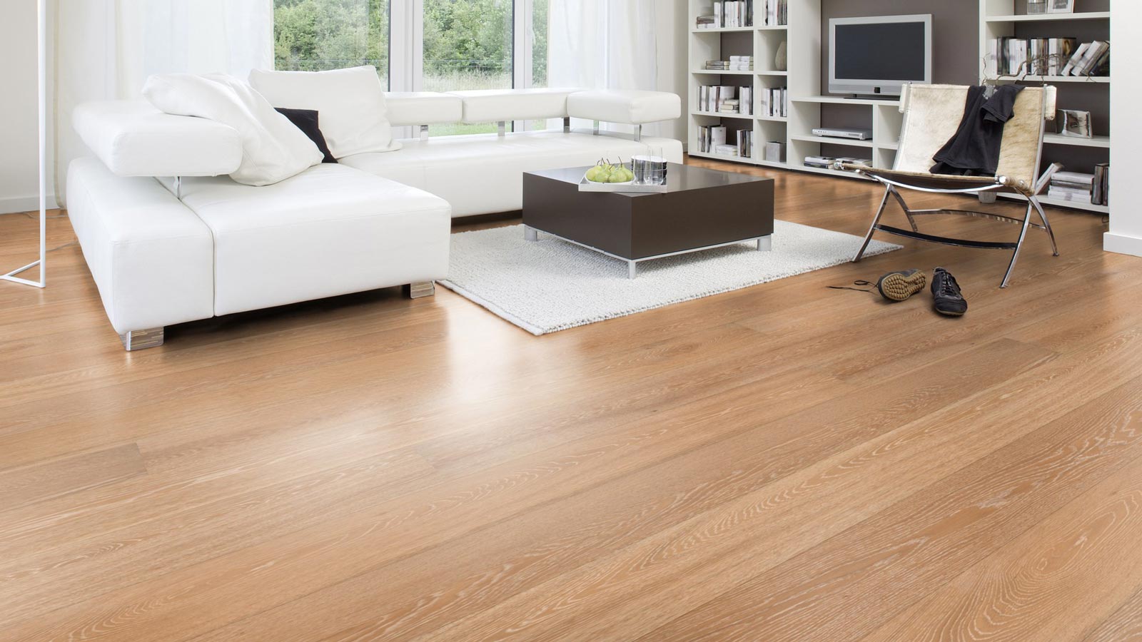 Wicanders Parkett Kentucky Standard Eiche New Orleans Natur 1-Stab Landhausdiele 2V Raum5