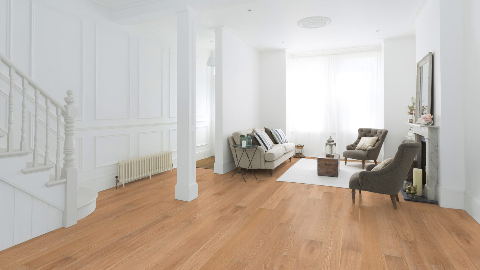 Wicanders Parkett Kentucky Standard Eiche New Orleans Natur 1-Stab Landhausdiele 2V Raum6