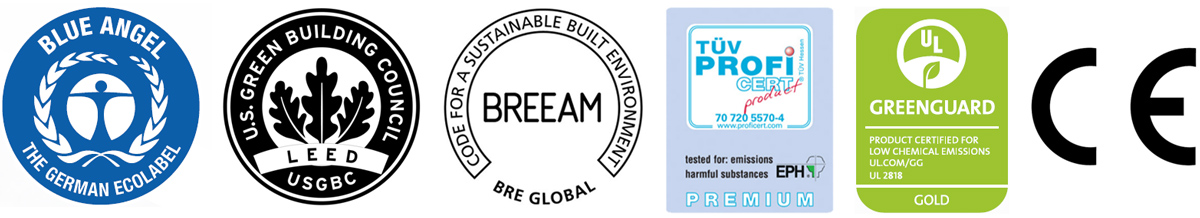 Wicanders Korkboden stone Essence Beton Nordic Fliese Zertifikate