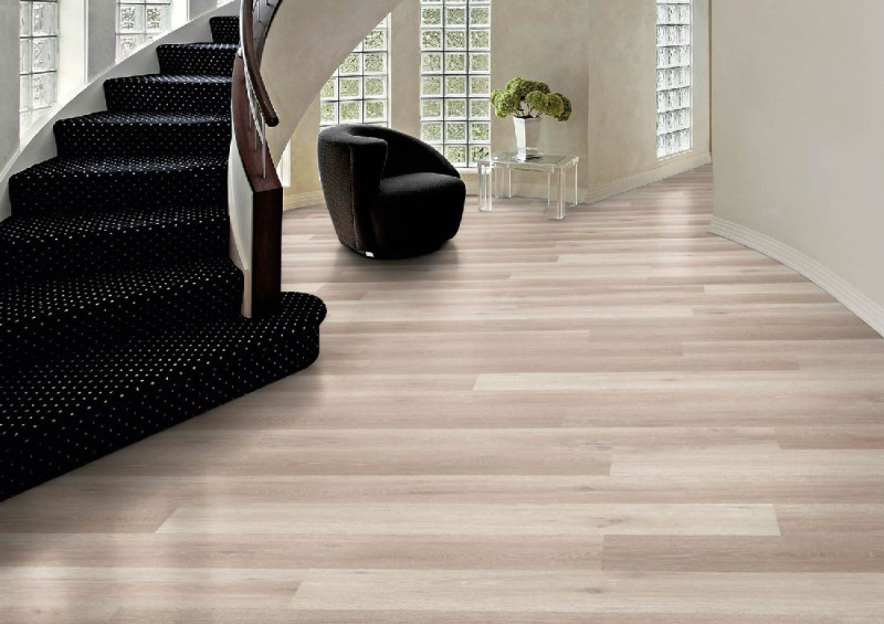 Wicanders Vinylboden wood Go Eiche rustikal weiß gekalkt 1-Stab Landhausdiele main product photo