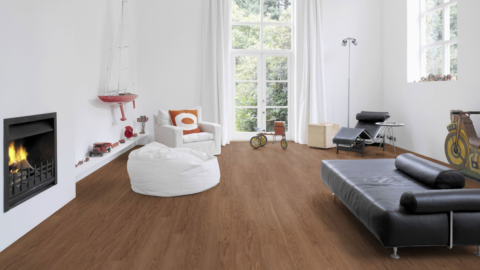 Wicanders Vinyl wood Resist Elegant Oak 1-Stab Landhausdiele 4V Raum3