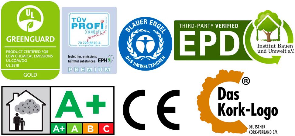 Wicanders Vinyl wood Resist Eiche Limed Grey 1-Stab Landhausdiele 4V Logo