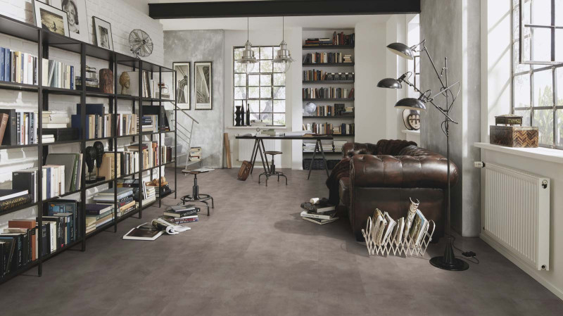 Wineo Purline Bioboden 1000 Stone L Multi-Layer Urban Concrete Smoke Fliese M4V main product photo