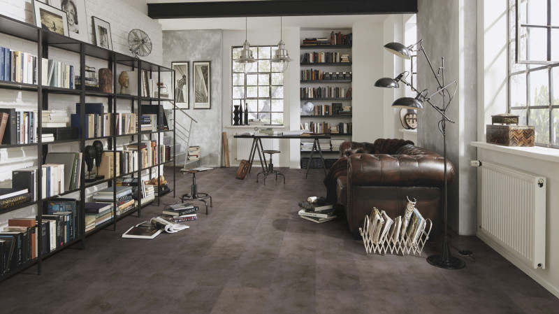 Wineo Purline Bioboden 1000 Stone L Multi-Layer Urban Concrete Steel Fliese M4V main product photo