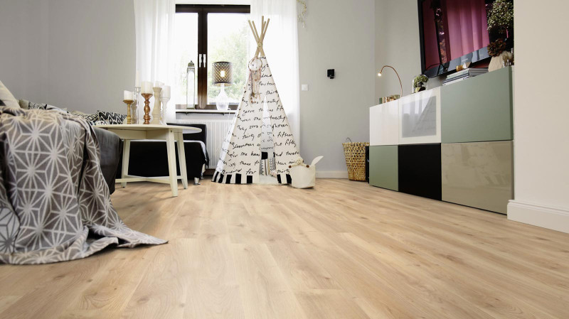 Wineo Purline Bioboden 1000 Wood L elastisch Intensive Oak Honey 1-Stab Landhausdiele M4V zum kleben main product photo