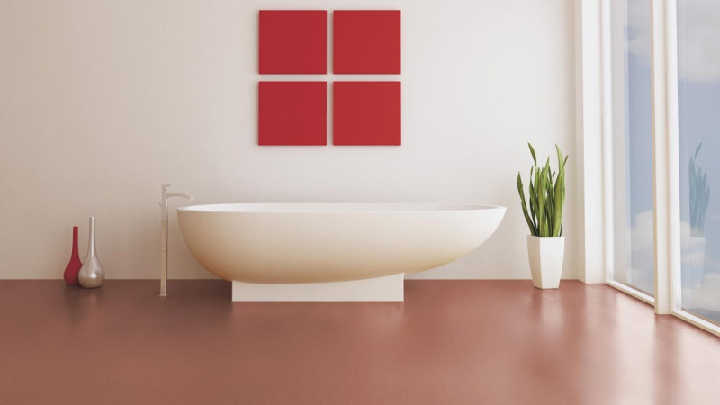 Wineo Purline Bioboden 1500 Chip Rust Brown Rollenware main product photo