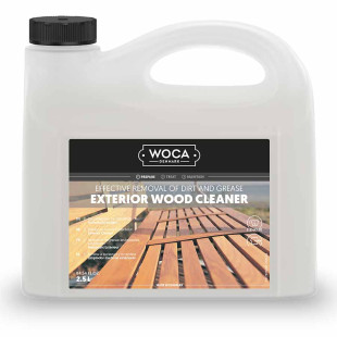 WOCA Limpiador de exteriores para la limpieza de superficies sucias y naturales 2,5 L