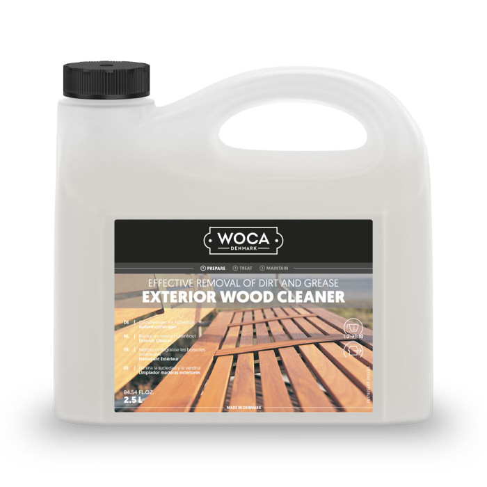 WOCA Exterior Cleaner zum Reinigen von verschmutzen und naturbelassenen Oberflächen 2,5 L main product photo