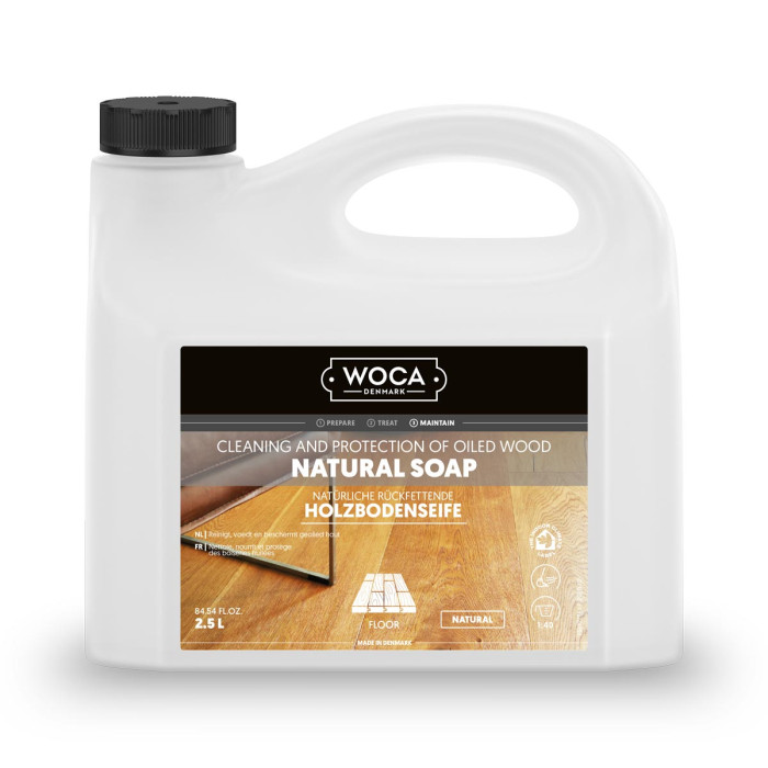 WOCA Holzbodenseife Natur 2,5 l main product photo