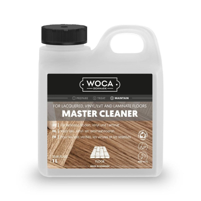 WOCA Master Cleaner Vinylreiniger Laminatreiniger und Lackseife Natur 1 l main product photo
