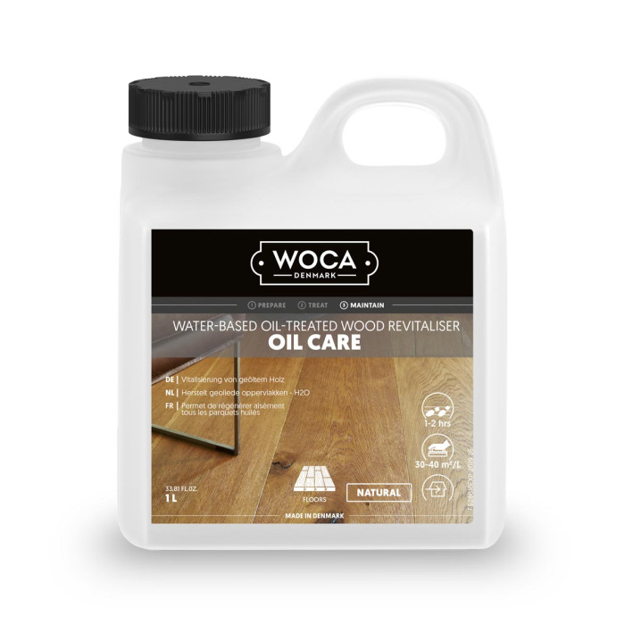 WOCA Oil Care à base d'eau Naturel 1 l main product photo