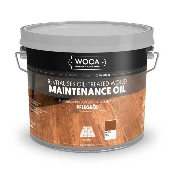 WOCA Maintenance Oil White 2,5 L main product photo