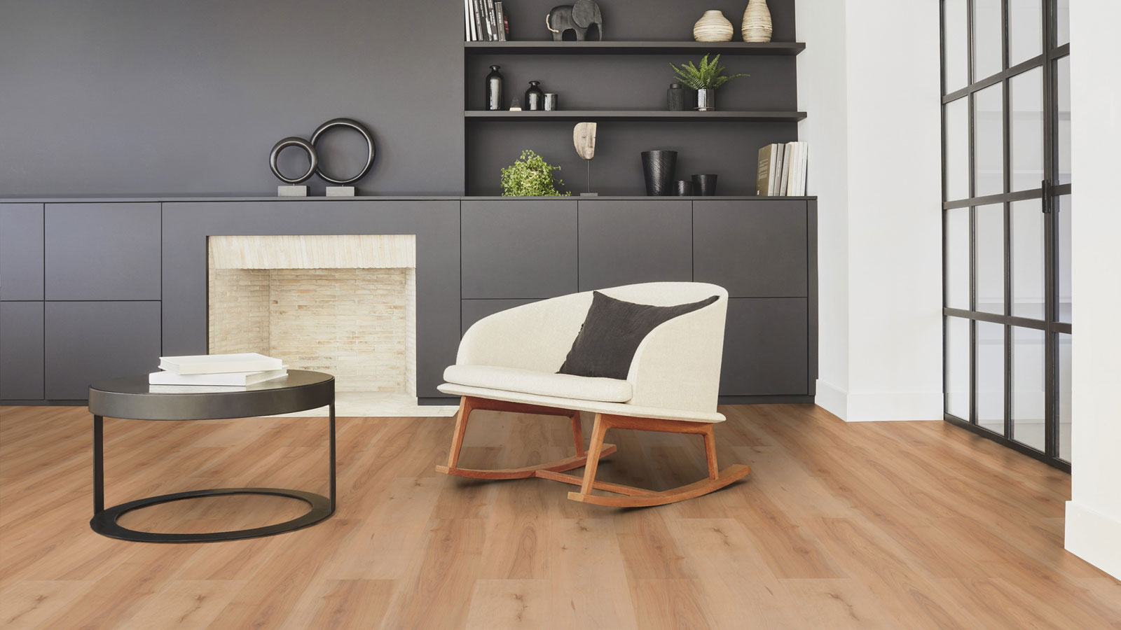 Tarkett Vinyl Starfloor Click 30 Natural Beech Planke M4V Raum3