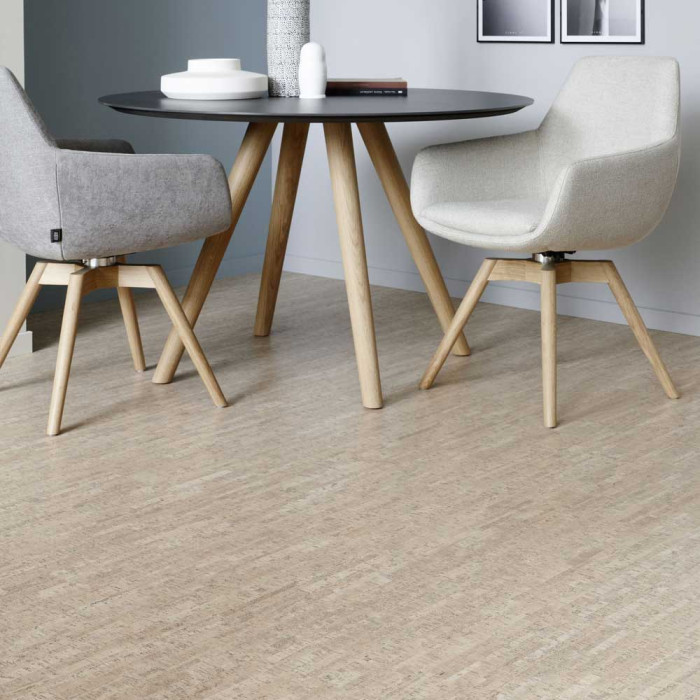 SCHÖNER WOHNEN-Kollektion Korkboden Langeoog creme Stripeline main product photo