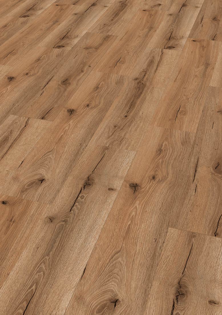 Kings Canyon Vinylboden SimpleClick Saale Eiche Breitdiele 4V zum klicken Raum1