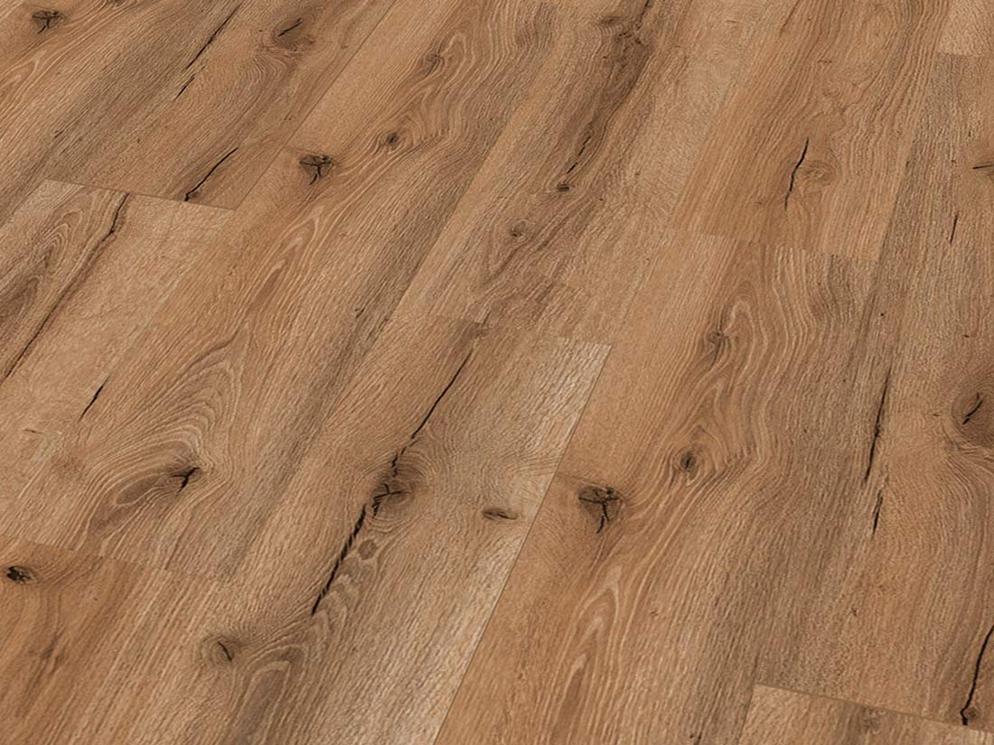 Kings Canyon Vinylboden SimpleClick Saale Eiche Breitdiele 4V zum klicken Raum2