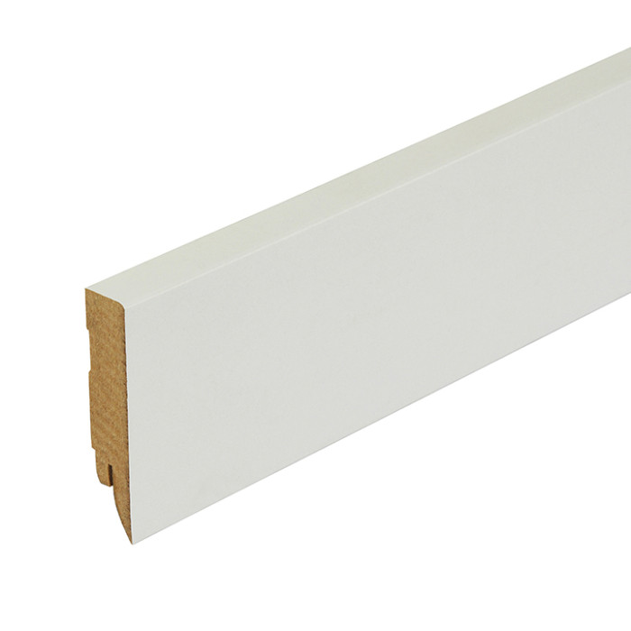 planeo Sockelleiste TopLine - Weiß (RAL 9016) 16 x 78 mm main product photo