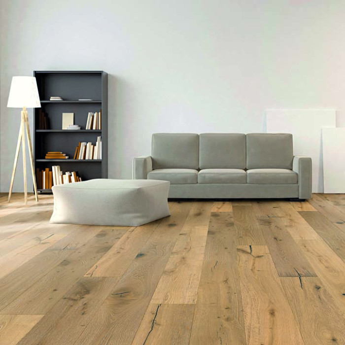 planeo Parkett - LANDHAUSDIELE Eiche Natur hell | Authentisches Erscheinungsbild (PU-000188) main product photo