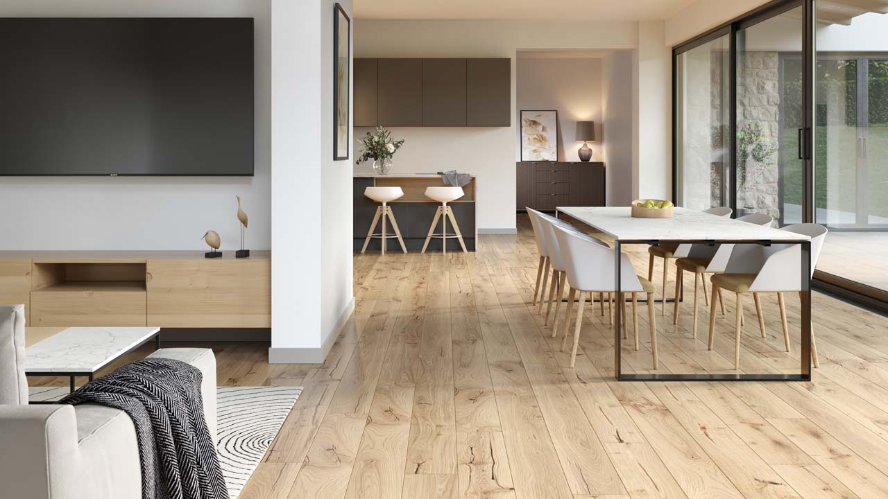 Nordic Parkett - FJELL Eiche hell lebhaft (PCO004)