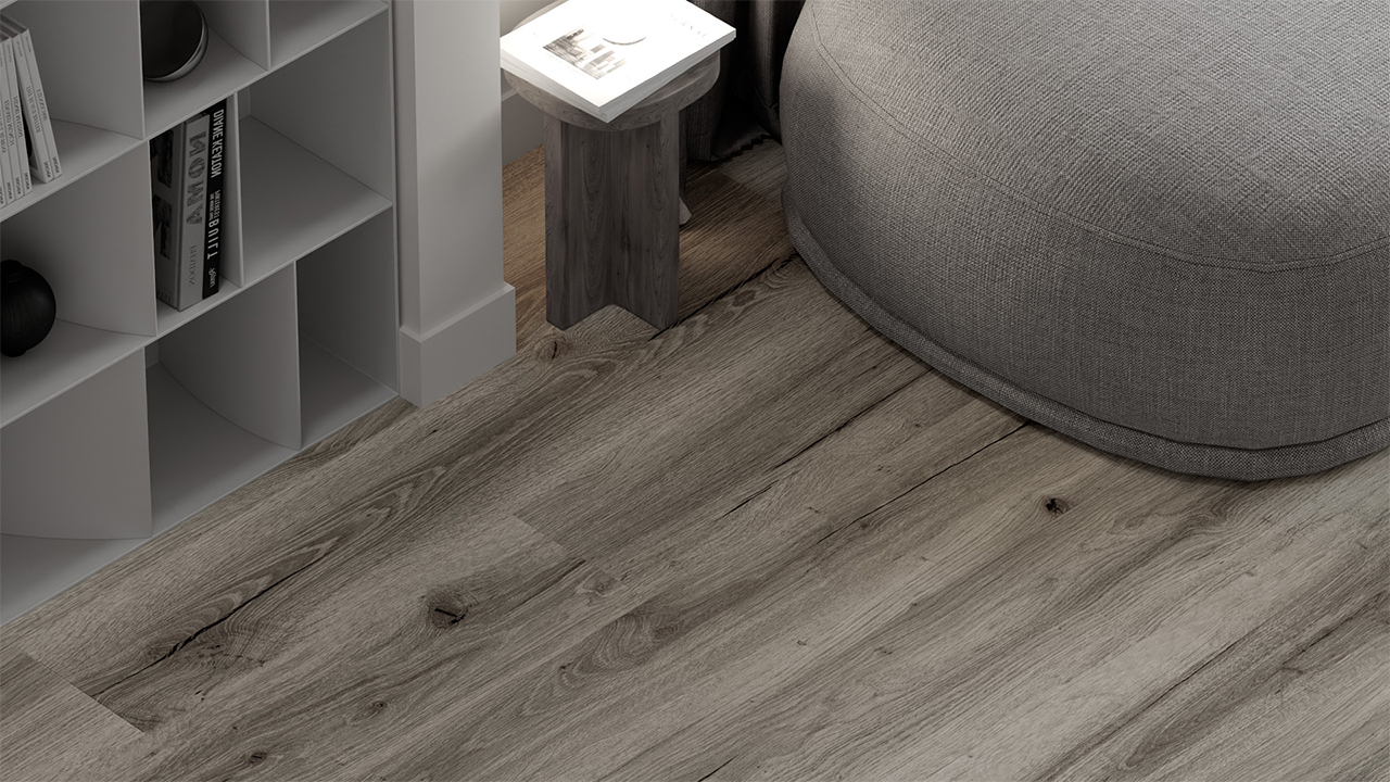 Rigid Klick Vinyl - Grande XL Eiche Dock | Trittschall integr. (VCG010)