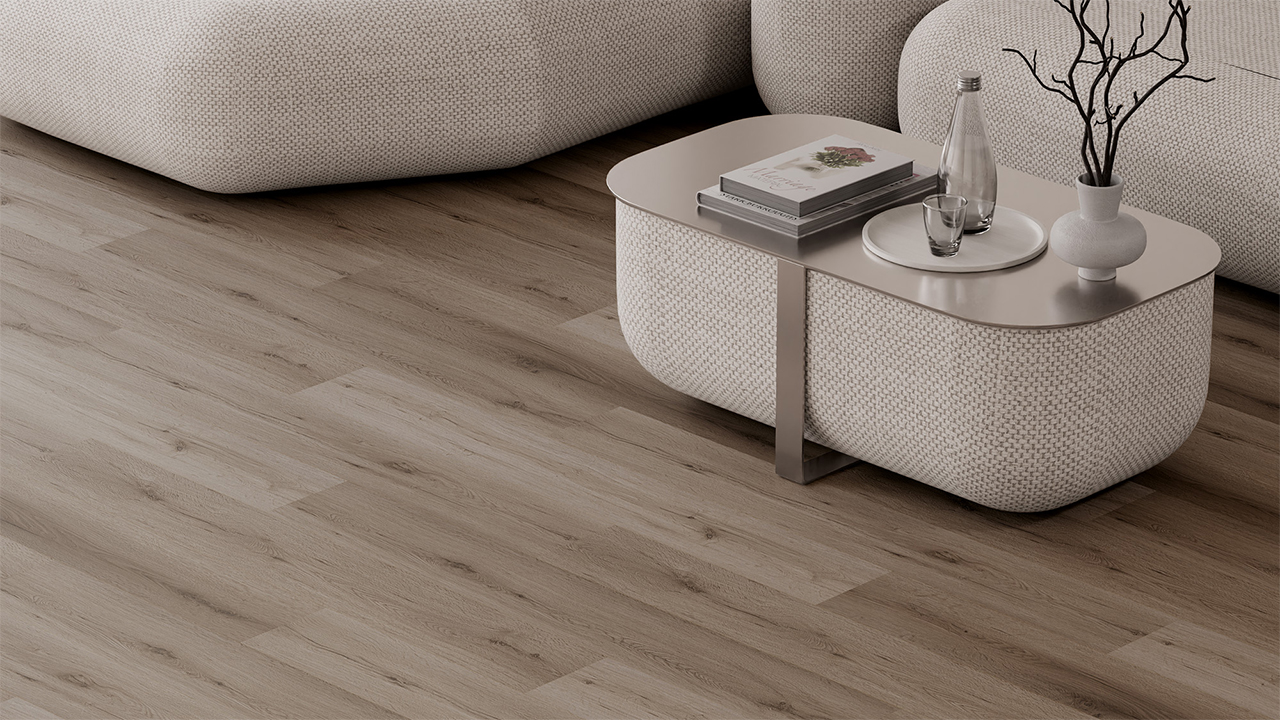 Rigid Klick Vinyl - Aurora Eiche Rauch | Trittschall integr. (VCA008)