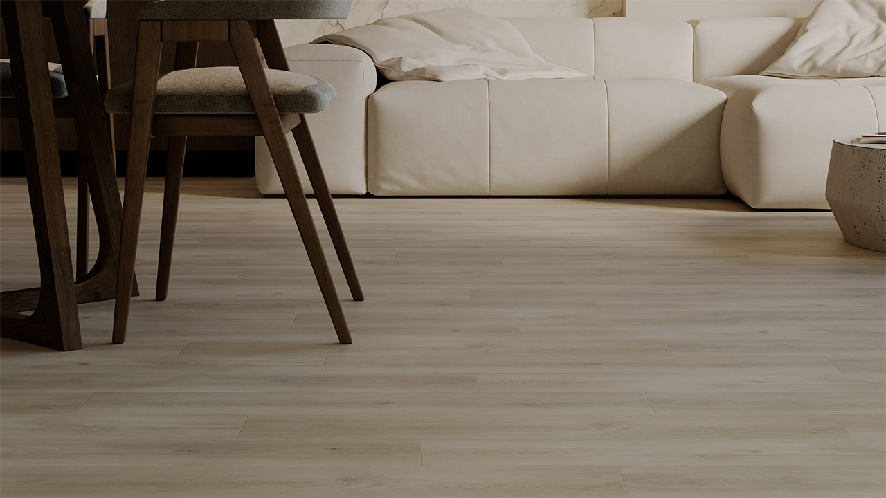 Rigid Klick Vinyl - Summit Eiche Linnen | Trittschall integr. (VCS013)