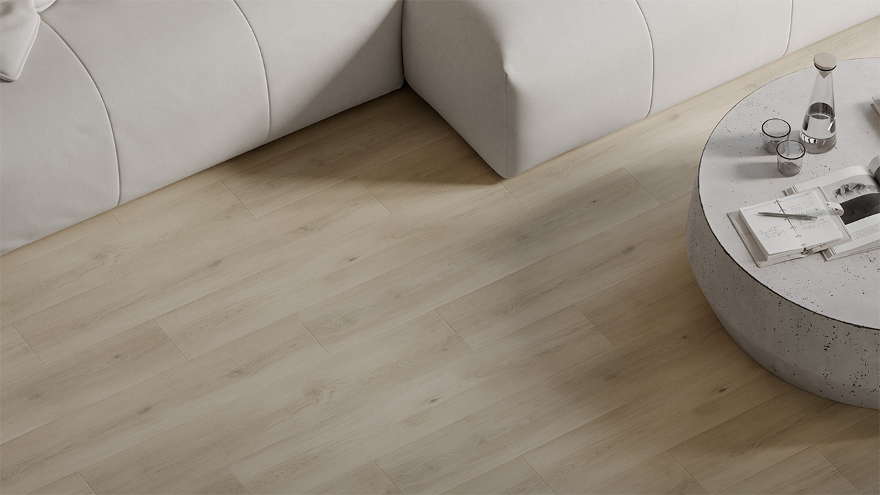 Rigid Klick Vinyl - Summit Eiche Linnen | Trittschall integr. (VCS013)