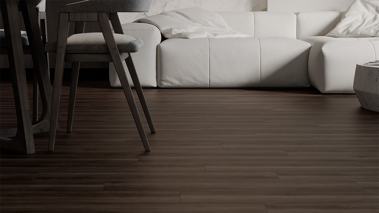 Rigid Klick Vinyl - Summit Eiche Espresso | Trittschall integr. (VCS015)