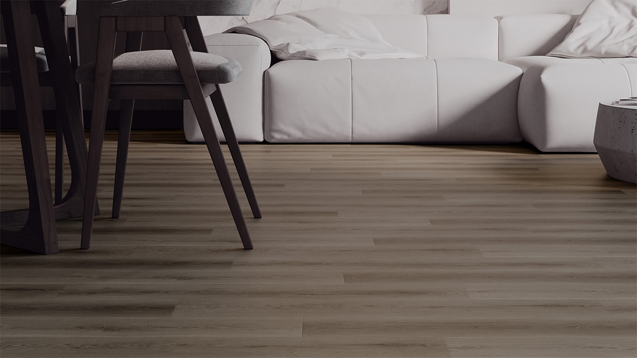 Rigid Klick Vinyl - Summit Eiche Salt Grey| Trittschall integr. (VCS019)