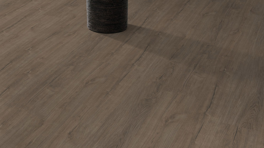 Skaben Suelo de Vinilo Design Rhino Click 55 Roble Antiguo Luz Natural 1 Lama 4V Aislamiento acústico de impacto