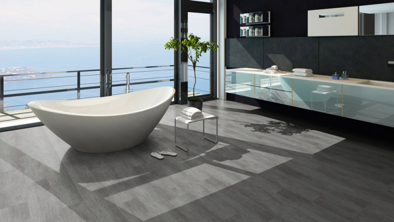 Skaben Vinyl Design Rhino Click 55 Mountain Oak Grey 1-strip 4V incl. insulation main product photo