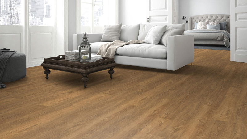 Skaben Vinyl Design Rhino Click 55 Spanish Oak Natural Light 1-strip 4V incl. insulation main product photo
