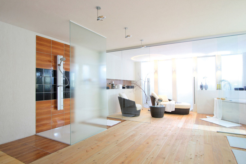 Skaben Massivholzdiele Sibirische Lärche Natur unbehandelt 143mm Breite 18,50mm Höhe 4V main product photo