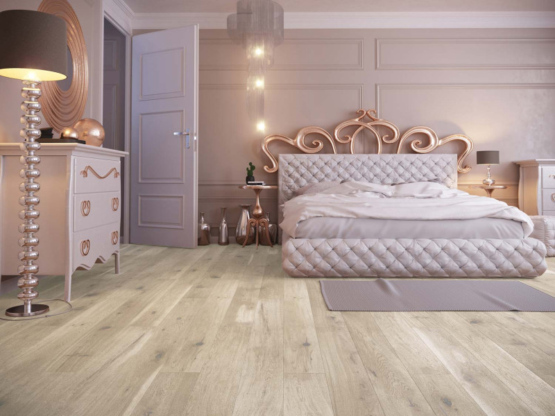 Skaben Parkett Premium Landhausdiele Eiche Rustic natur weißgeölt gebürstet 180mm Breite M4V main product photo