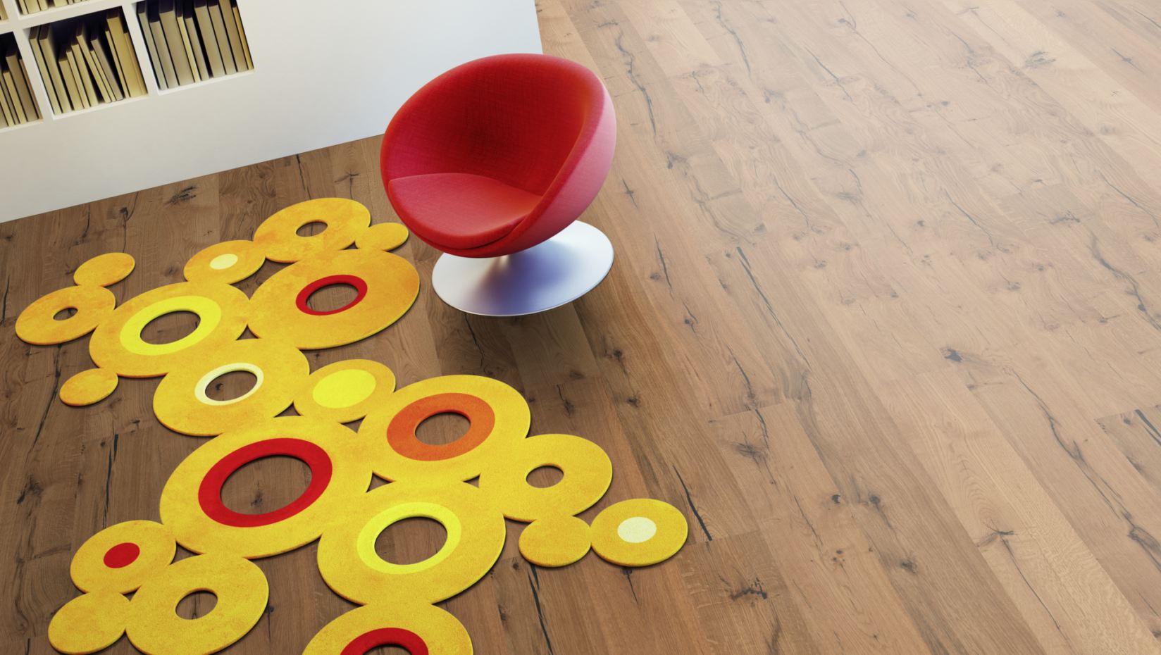 Skaben Parkett Premium Landhausdiele Eiche Elephant Skin Classic naturgeölt 4V Raumbild 2