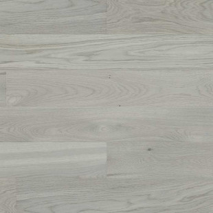 Parquet en bois d'ingénierie Skaben Premium 1 frise chêne ambré extra mat étanche gris clair brossé M4V