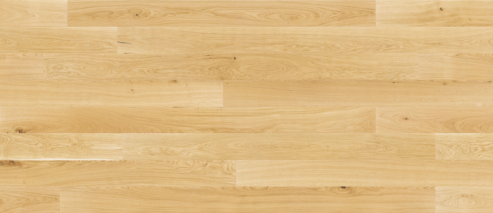 Skaben Parkett Premium 1-Stab Landhausdiele Eiche Ambience natur geölt Rohholzoptik gebürstet M4V Flächenbild