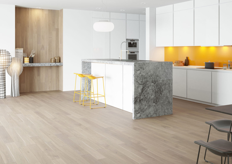 Skaben Parquet Premium 1 Lama Roble Ambience natural aceitado blanco cepillado M4V main product photo